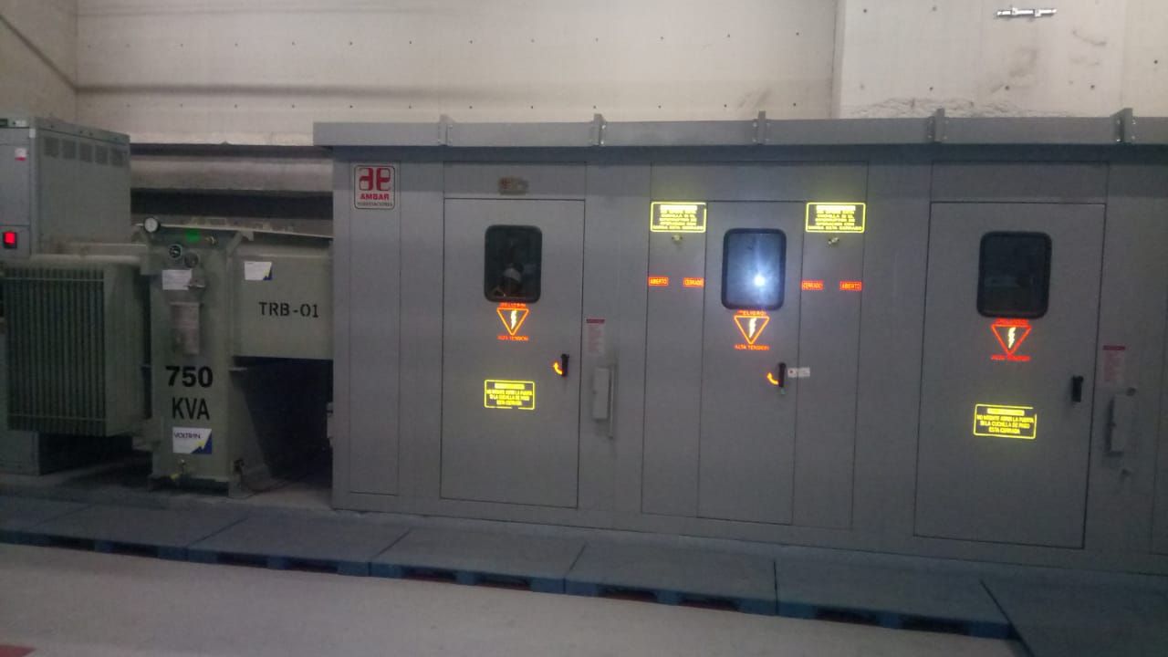 Subestación eléctrica e instalación industrial atendida por SIGESA en CDMX