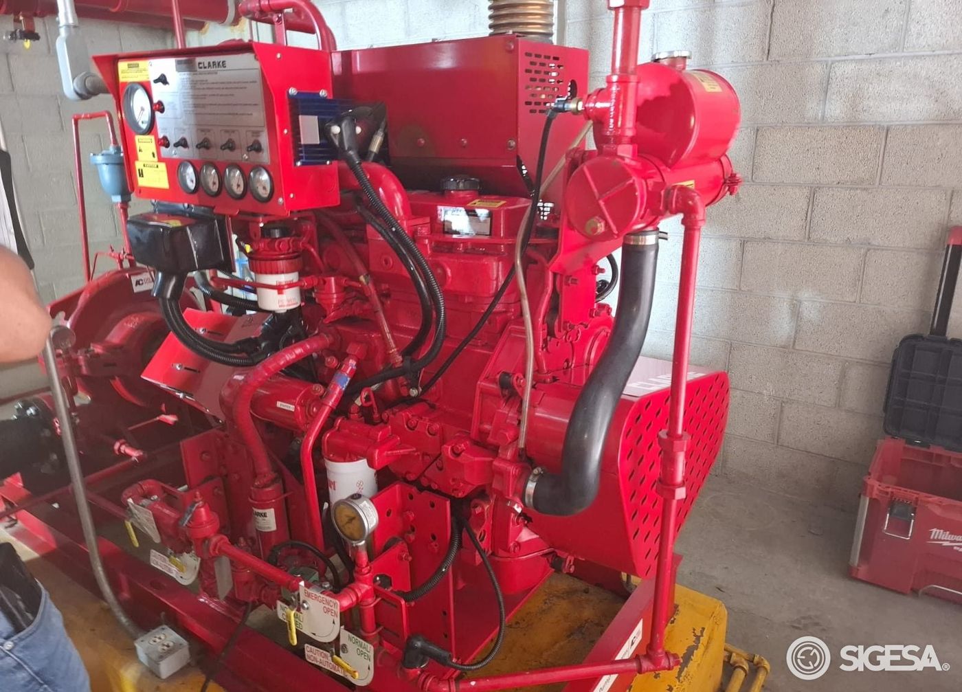 Sistema de rociadores automáticos contra incendio NFPA 13 instalado por SIGESA en CDMX