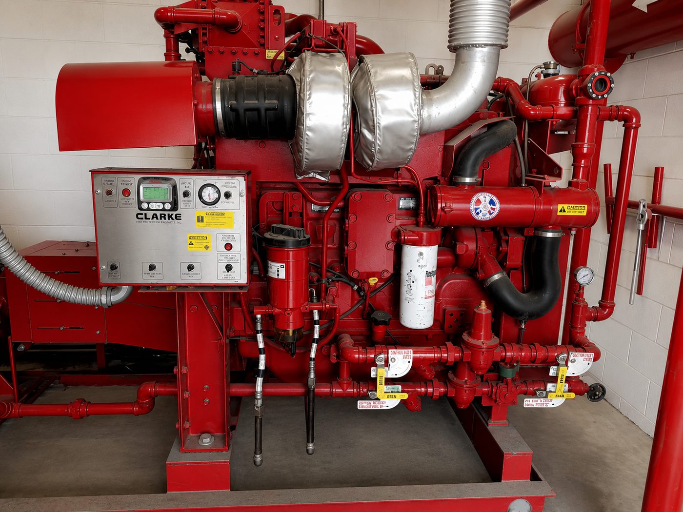 Sistema contra incendio SIGESA instalado y certificado