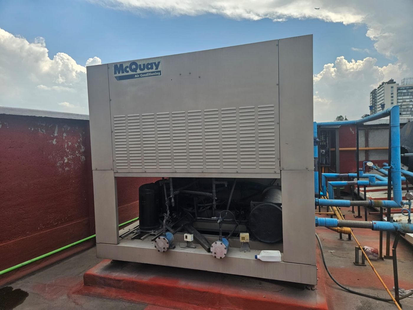 Clima industrial y aire de precisión instalado por SIGESA en CDMX